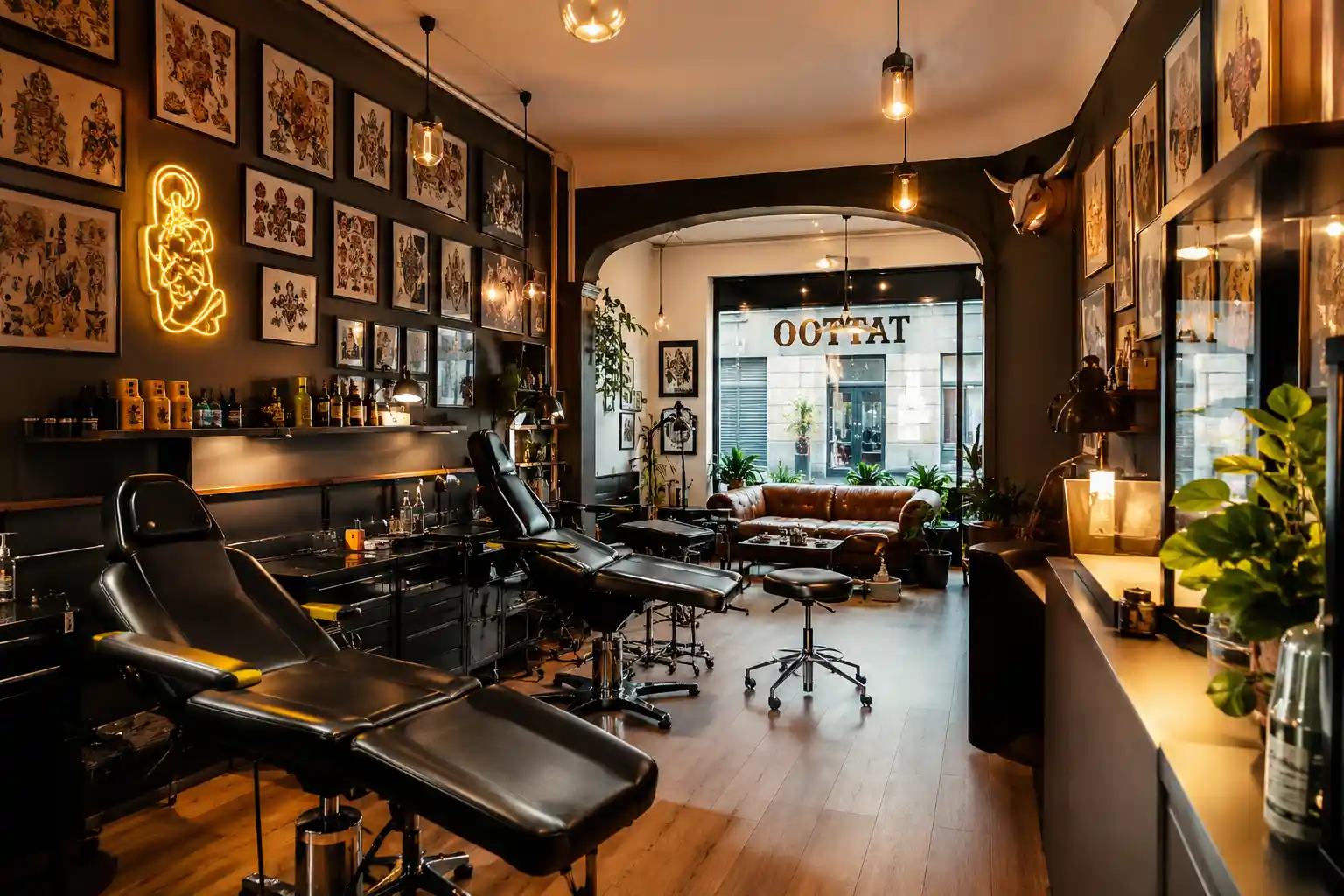 Estudio de tatuajes profesional para tatuadores y artistas del tatuaje